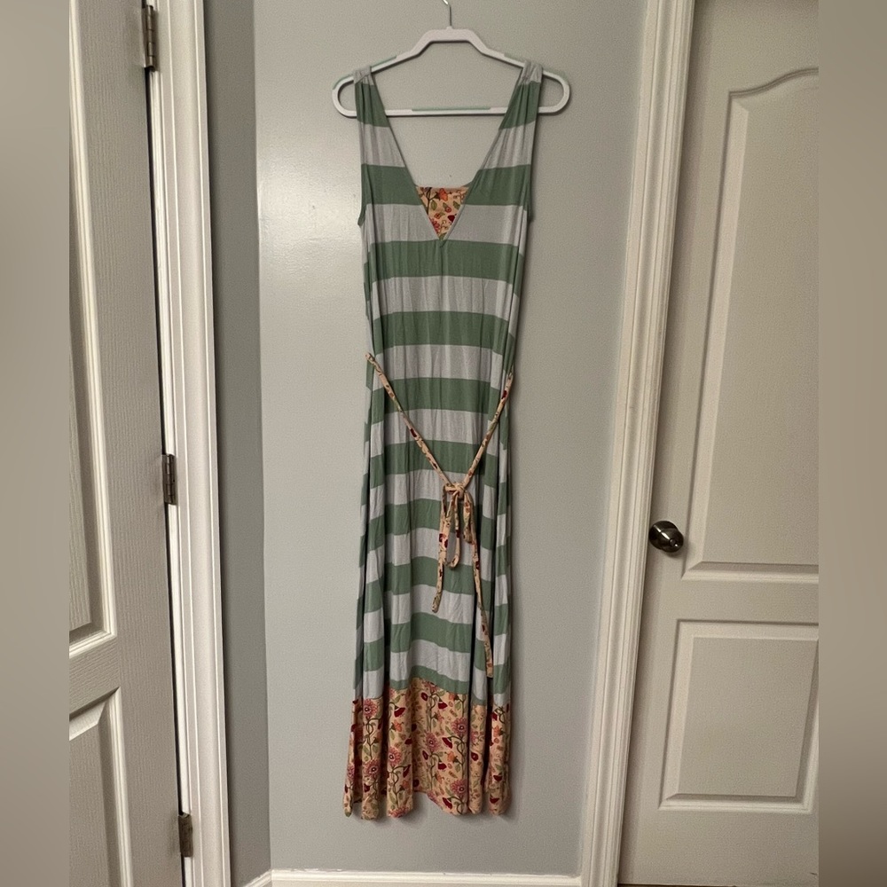 Matilda Jane Women's Striped Maxi Dress